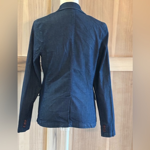 Sundance Denim Jacket Blazer. Women Sz-6 NWT | Blue | Classic | Timeless. - Picture 2 of 15